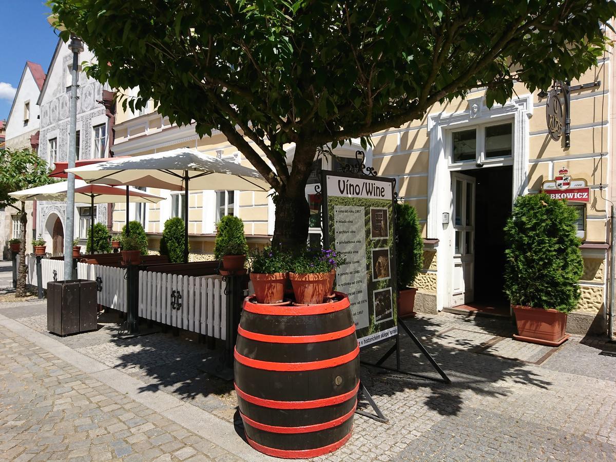 Hotel U Ruze Slavonice Exterior foto